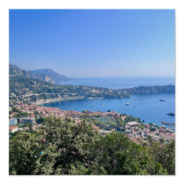 Pôster Riviera Francesa (Frente)