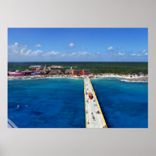 Pôster Riviera mexicana