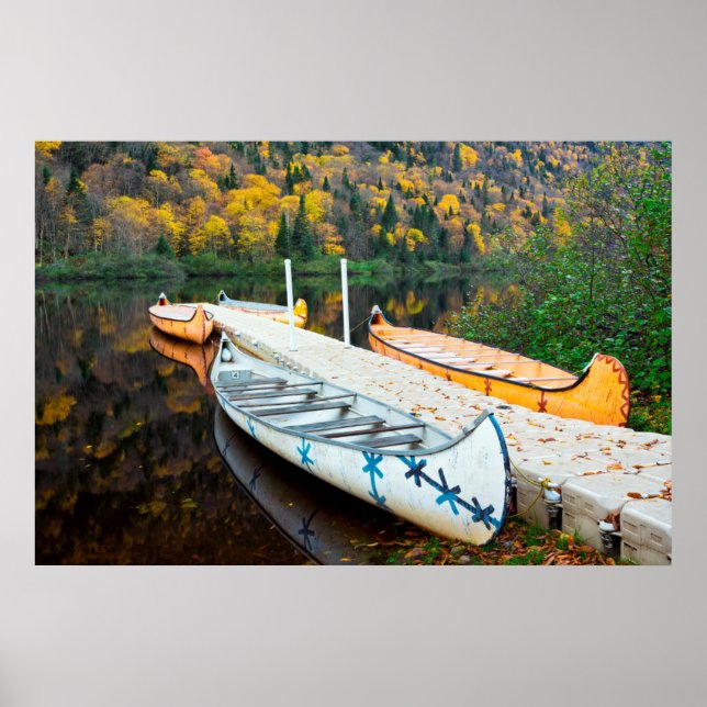 Poster Rivière Jacques-Cartier | Rabaskas Dock (Frente)