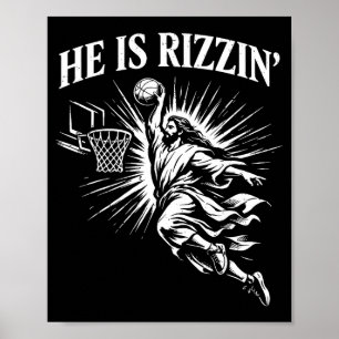 Poster Rizzin Cristão Religioso Meninos Homens Adolescent