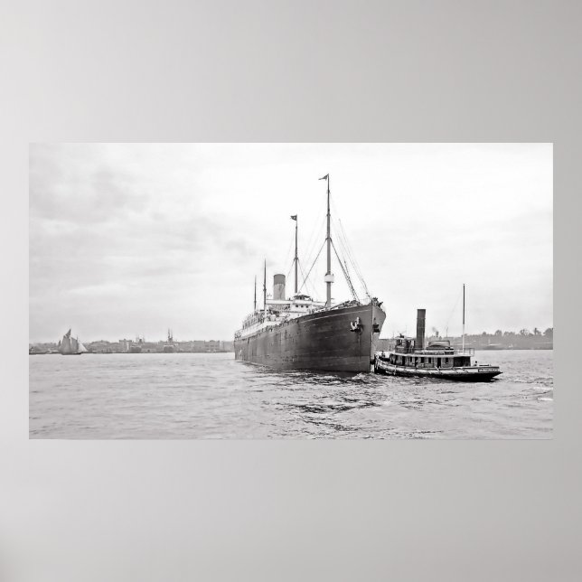 Poster RMS Cymric (Frente)