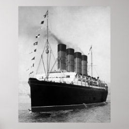 Pôster RMS Lusitania