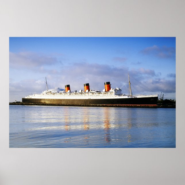 Pôster RMS Queen Mary (Frente)