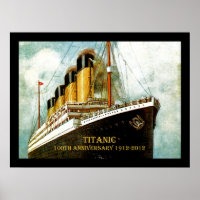 RMS Titanic 100ª Canvas de Aniversário