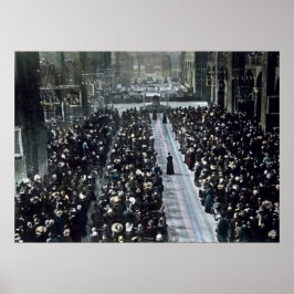 Pôster RMS Titanic Funeral and Memorial Service 1912