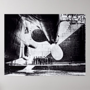 Pôster RMS titânico:  Apronte a Lauch