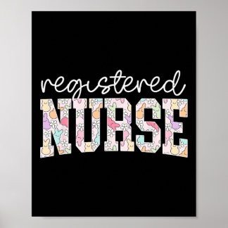 Poster Rn Nurse Easter Day Registered Nurse Nursing Schoo