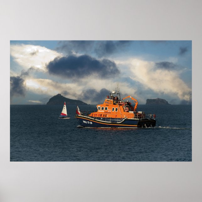Poster RNLI Lifeboat Torbay (Frente)