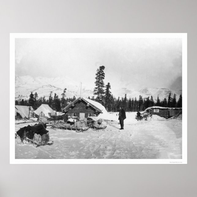 Poster Road House Valdez Trail 1916 (Frente)