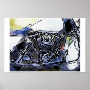 Pôster Road King Personalizado