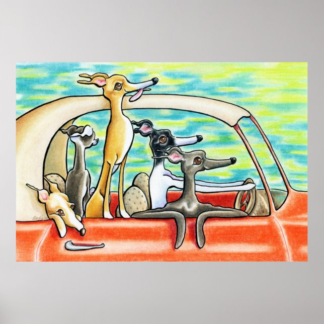 Pôster Road Trip by Andie (Frente)