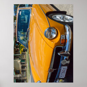 Poster Roadster GT Clássico MGB