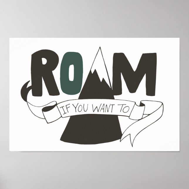 Poster Roam (Frente)