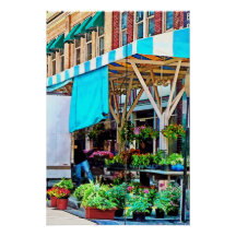 Roanoke VA - Caminhão Flor Descarregando