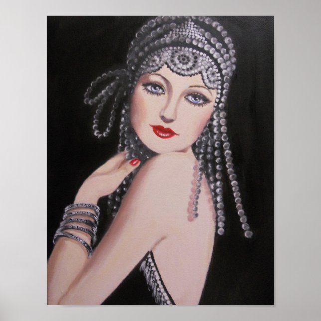 Poster Roaring Twenties Gal (Frente)