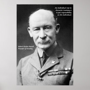 Pôster Robert Baden-Powell