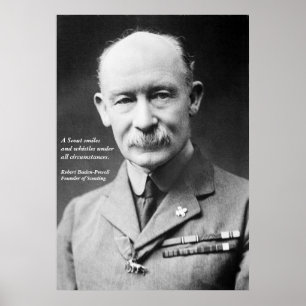 Pôster Robert Baden-Powell