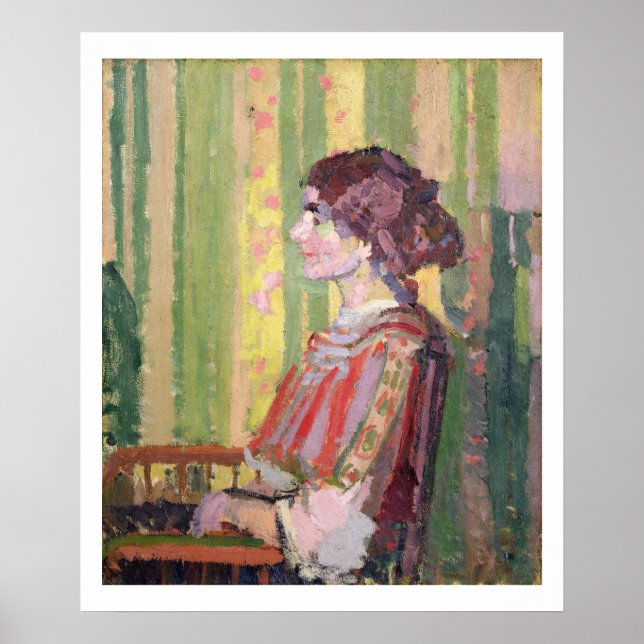 Pôster Robert Bevan, c.1913 (petróleo na canvas) (Frente)