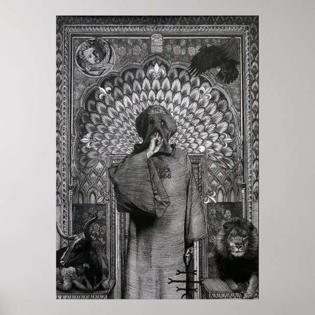 Poster Robert Buratti - A Hierofílica (Frente)