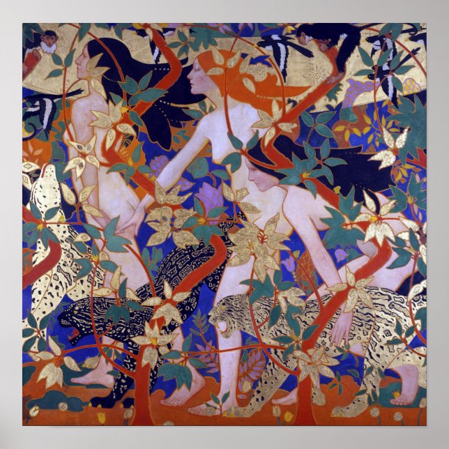 Poster Robert Burns A Caça Diana e suas Ninfas (Frente)