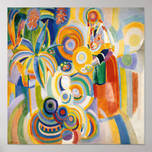Poster Robert Delaunay - Mulher Portuguesa