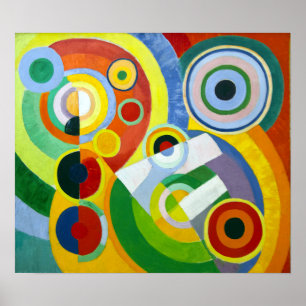 Poster Robert Delaunay Rhythm, Joy of Living