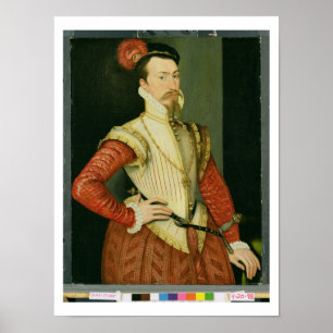 Poster Robert Dudley (1532-88) 1rua Earl of Leicester, c.