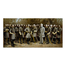 Robert E. Lee e seus generais confederados