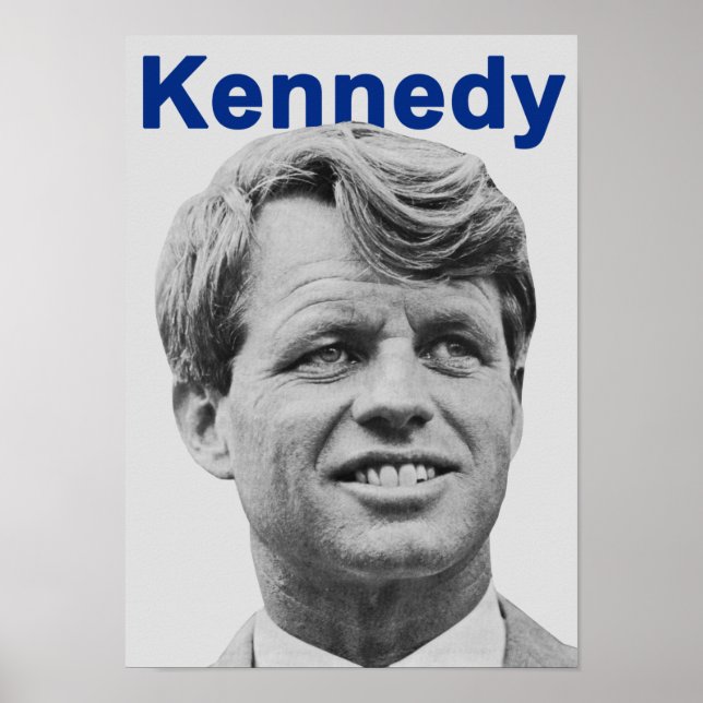 Poster Robert F. Kennedy Campanha Presidencial 1968 (Frente)