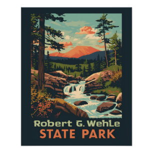 Pôster Robert G. Wehle State Park - Nova Iorque