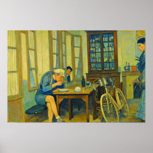 Poster Robert Jacquinot Tour Etapa 5 Fazendo Uma Pausa 19