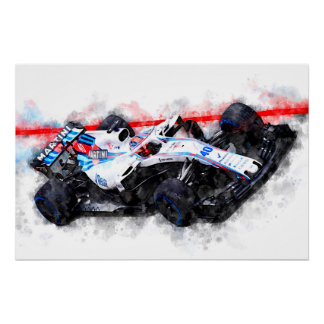 Pôster Robert Kubica 2018