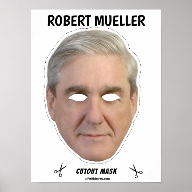 Poster ROBERT MUELLER Halloween Mask (Frente)