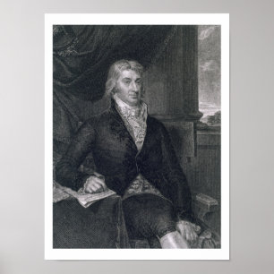 Poster Robert R. Livingston, gravado por E. Mackenzie (en