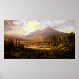 Poster Robert S. Duncanson Pompeii