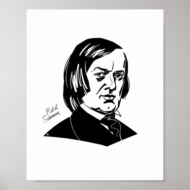 Poster Robert Schumann (Frente)