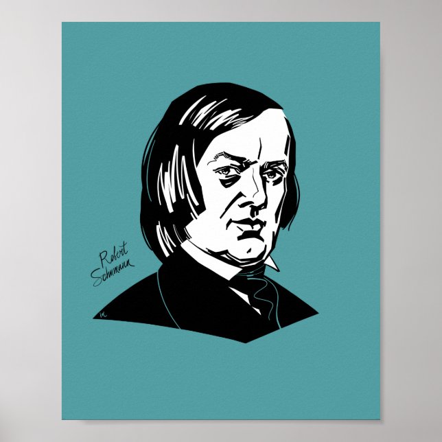 Poster Robert Schumann (Frente)