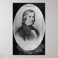 Robert Schumann gravado numa fotografia