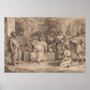 Poster Robert Smirke - Sketch for Timon of Athens