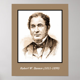 Pôster Robert Wilhelm Bunsen