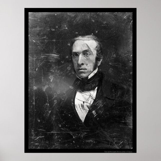 Pôster Robert Winthrop Daguerreotype 1847 (Frente)