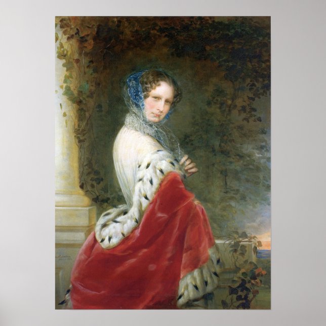 Poster Robertson - Alexandra (Charlotte Of Prussia) 1852 (Frente)