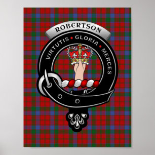 Poster Robertson Clan 8.5x11