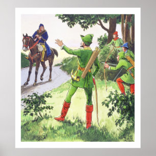 Poster Robin Hood, das "espreitadelas no passado",
