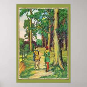 Poster Robin Hood E Little John