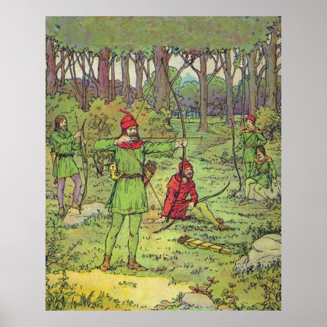 Poster Robin Hood In The Forest  (Frente)