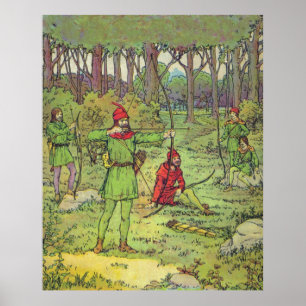 Poster Robin Hood na Floresta