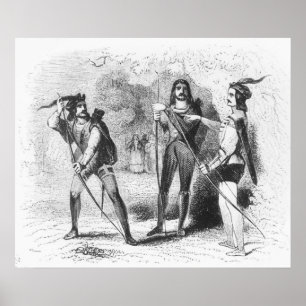 Pôster Robin Hood, Scarlet and John