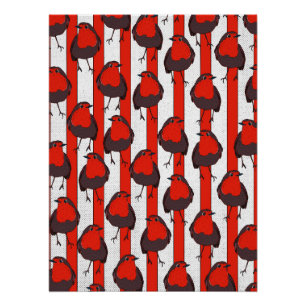 Pôster Robin Pattern