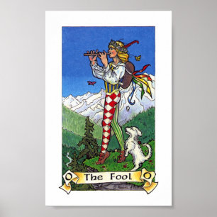 Poster Robin Wood Tarot - Major 0 - O Tolo